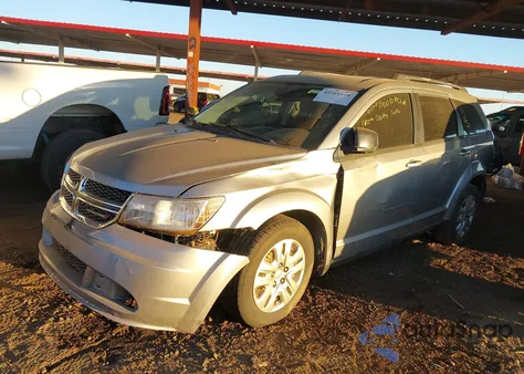 2020 Dodge Journey Se Value из США, поврежденный, VIN 3C4PDCAB8LT199312